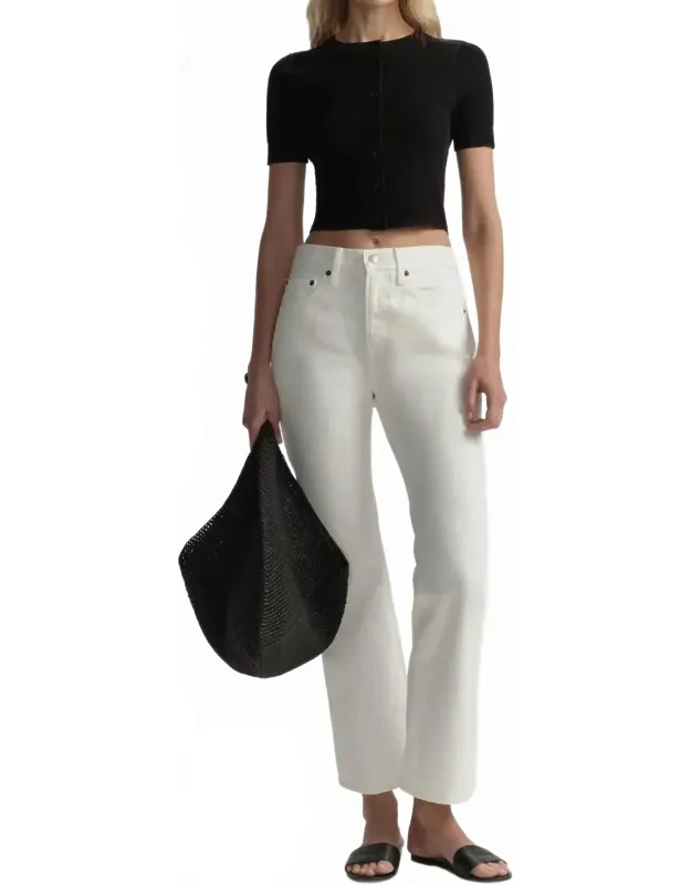 Cropped Flare Jeans