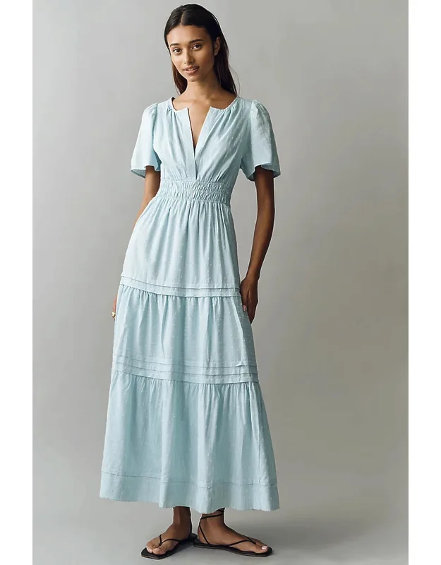 Lurex Maxi Dress