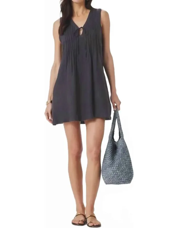 Linen Mini Dress