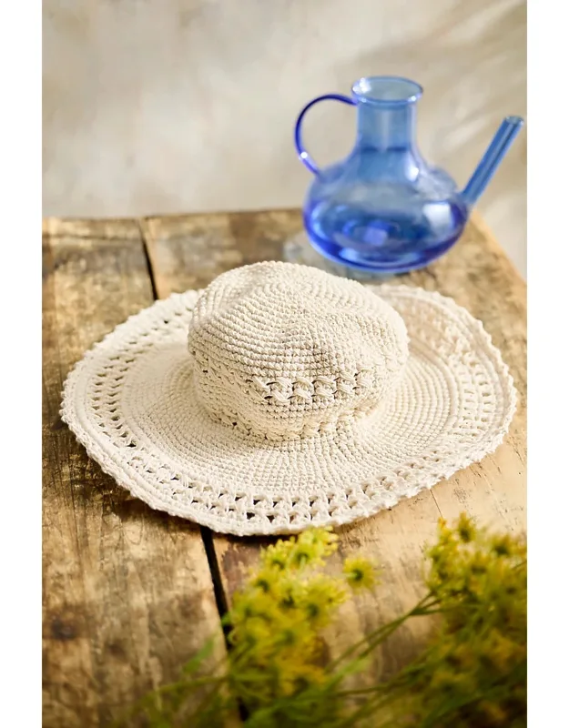 Crochet Cotton Hat
