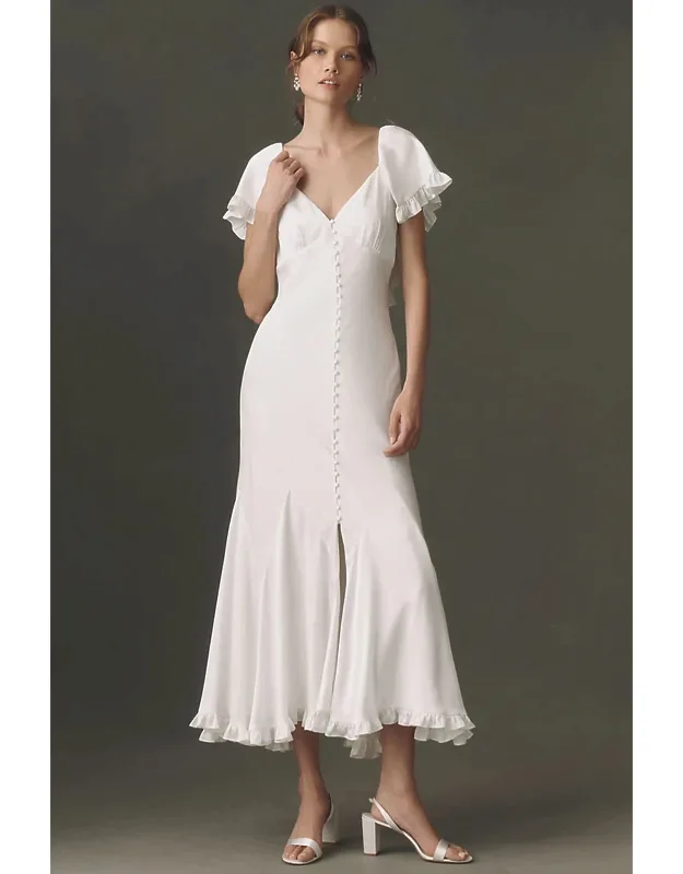 Cape Maxi Dress