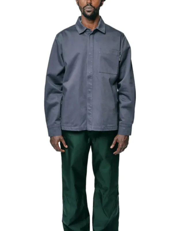 Long Sleeve Shirt With Subtle Logo Detail And Classic Collar