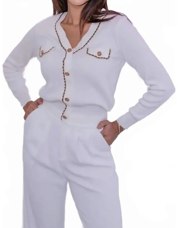 Ribbed Cardigan