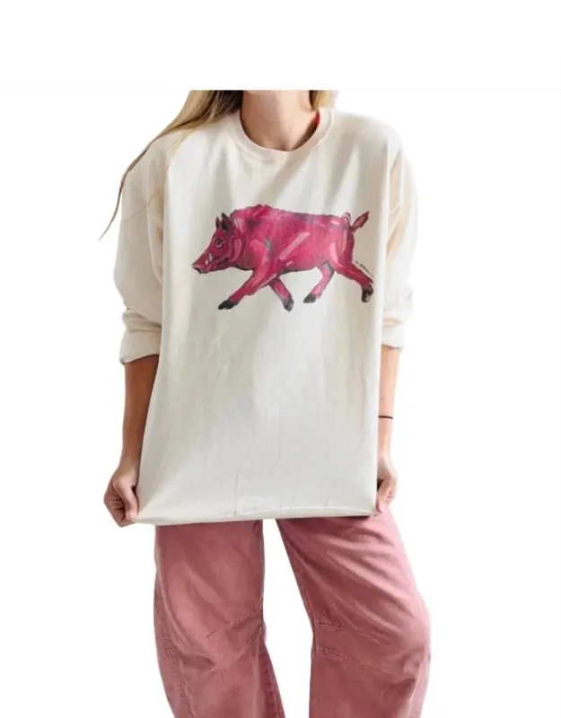 Pinky Pig Sweatshirt