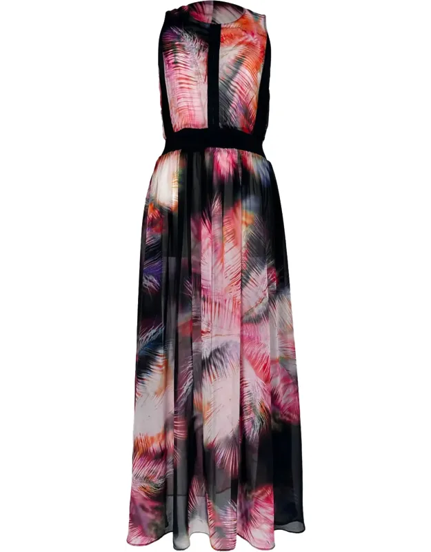 Flower Printed Midi Dress