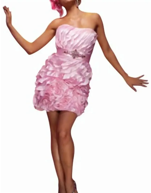 Strapless Mini Dress