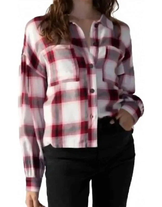 Pocket Detail Button Down Shirt