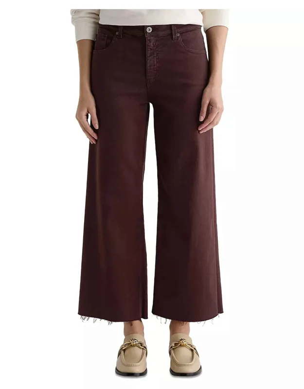 Saige Wide Leg Crop Jean - High-rise, Cropped Inseam