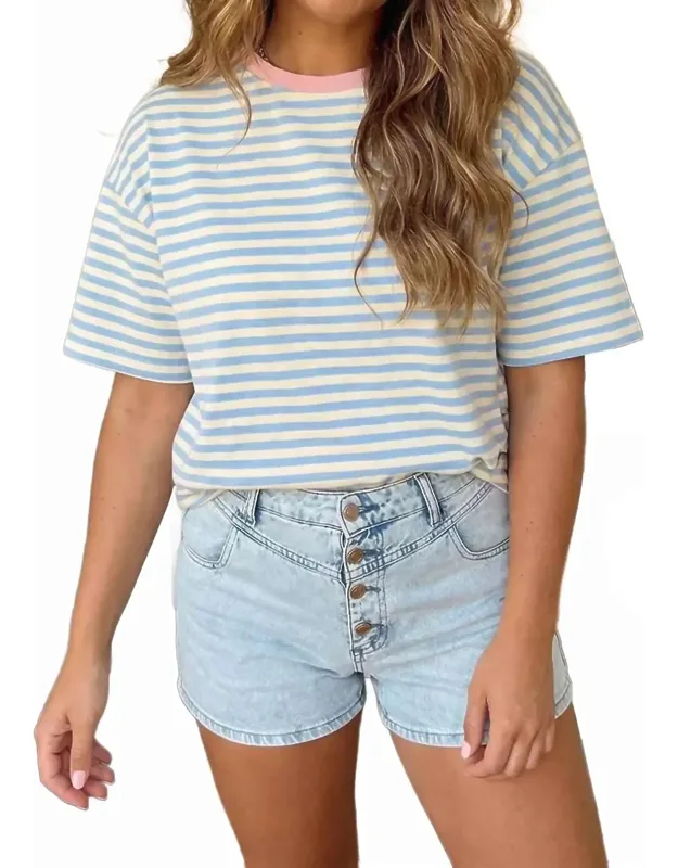Short Sleeve Crew Neck Tee