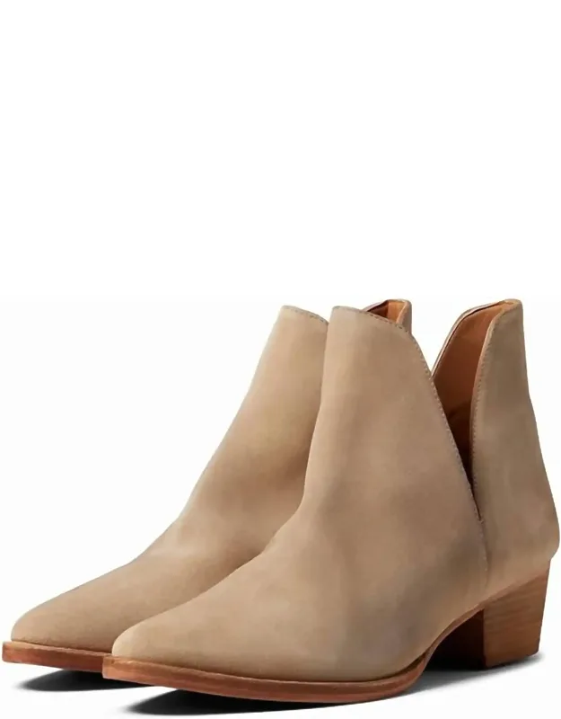 Charm Double V Ankle Boots