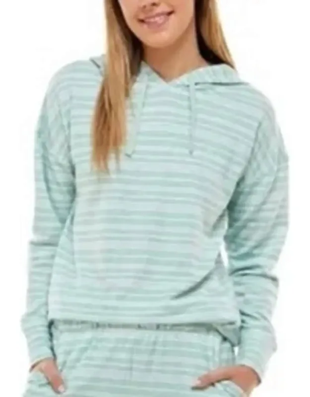 Drop Shoulder Hoodie Pajama Top