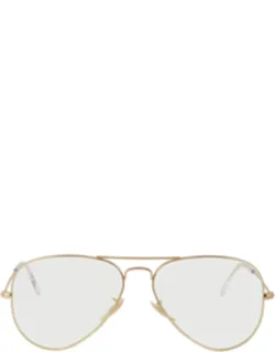 Aviator Clear Evolve Grey Photochromatic Sunglasses