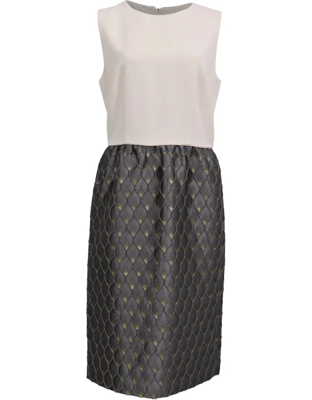 Printed Midi Dress