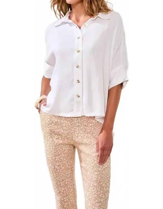 Elbow Sleeve Blouse