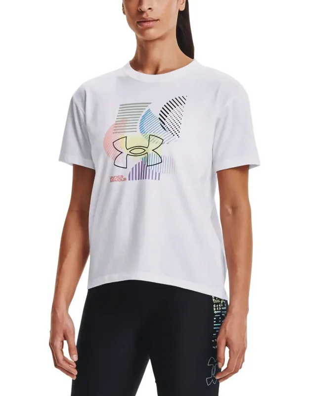 Activewear Geometric Graphic Tee