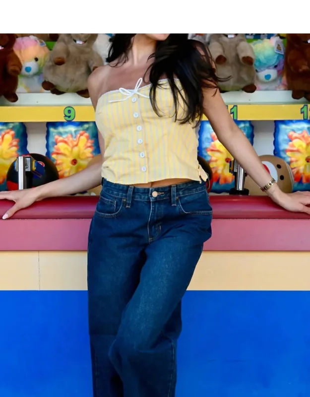 Stripe Tube Top