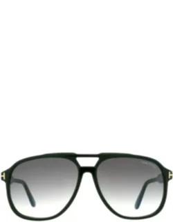 Raoul Smoke Gradient Navigator Sunglasses Ft0753 01b