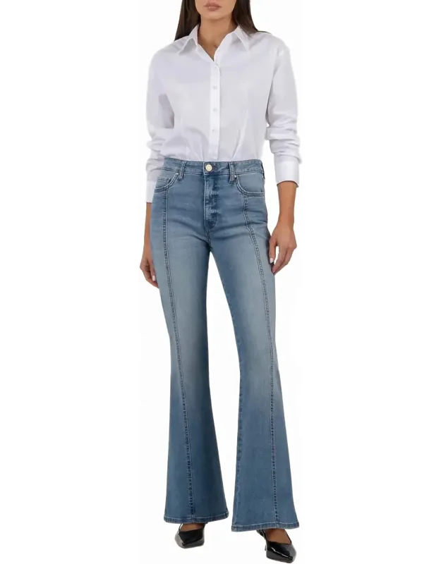 High Rise Super Flare Jeans
