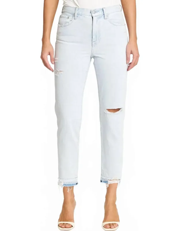 High Rise Relaxed Crop Jeans