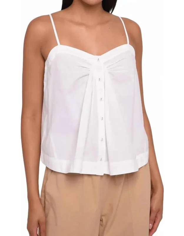 Nova Back Zip Top