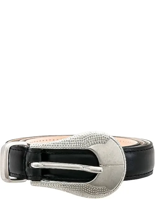 Opaly Belt With Silver Buckle
