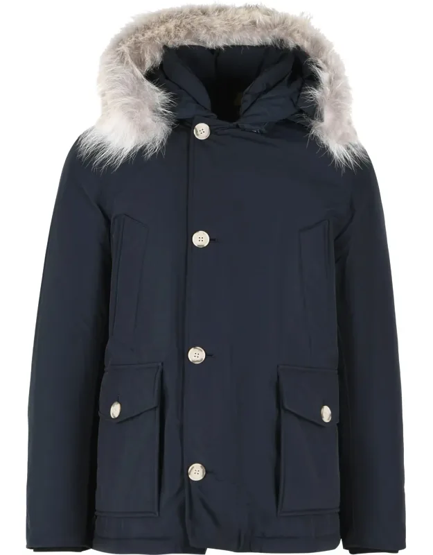 Cotton Blend Parka