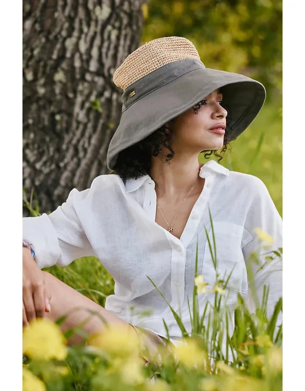 Crochet Crown Bucket Hat
