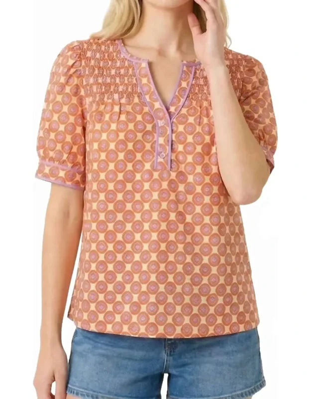 Medallion Blouse
