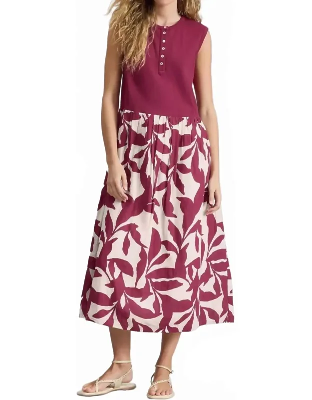 Jersey Mix Dress