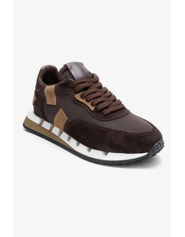 Vian Leather Platform Sneakers
