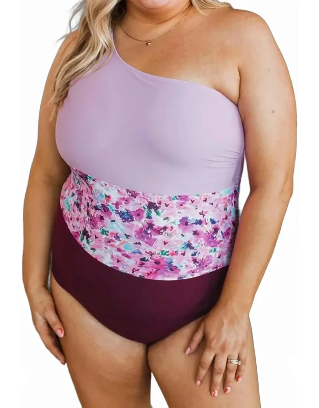 Floral One-piece Swimsuit
