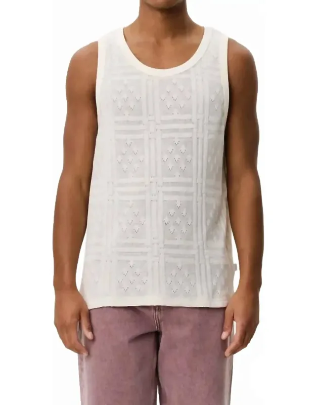 Pointelle Tank Top