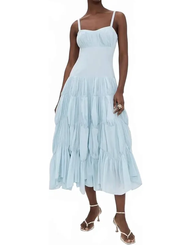 Emmalina Sleeveless Midi Dress