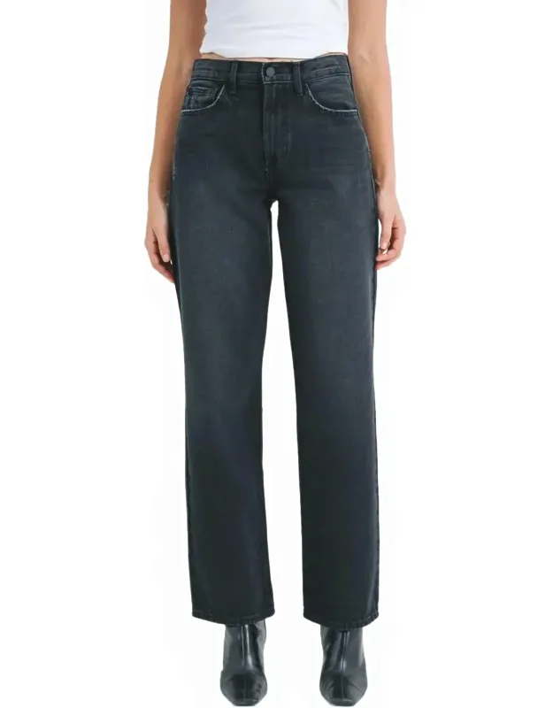 Relaxed Straight Jeans