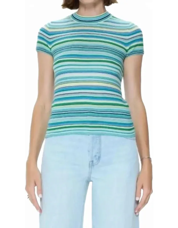 Selene Short Sleeve Sweater Tee