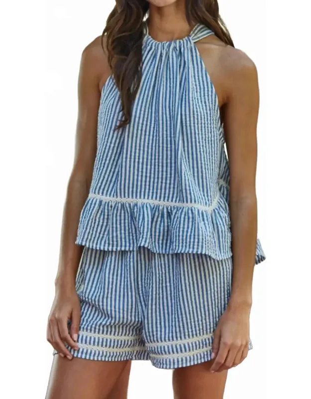 Summer Sail Halter Top