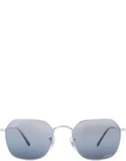 Jim Polarized Blue Gradient Irregular Sunglasses
