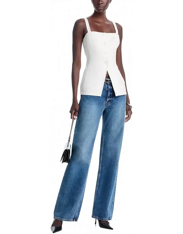 Elana Square Neck Top