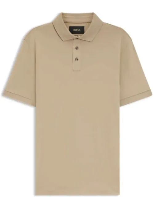 Mercerized Cotton Polo Shirt