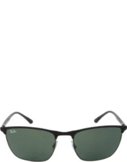 Green Square Sunglasses