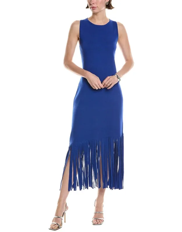 Fringe Midi Dress