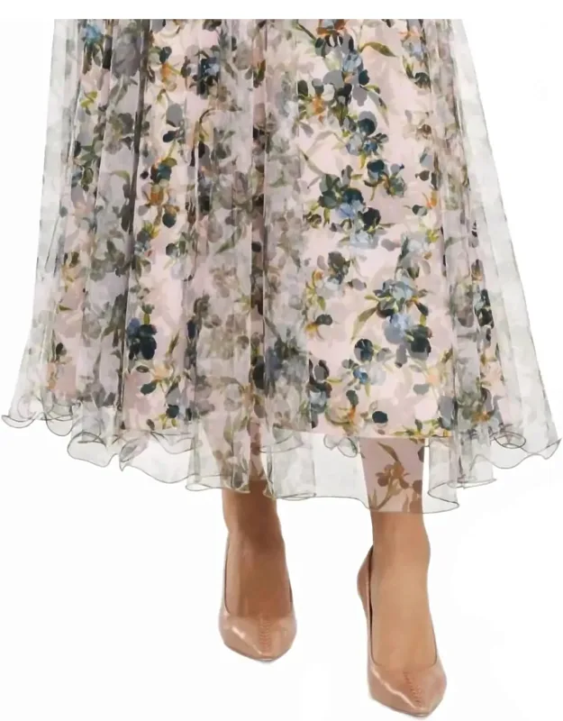 Trailing Iris Skirt