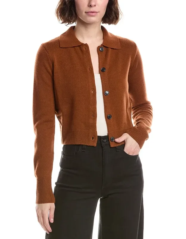 Shrunken Cashmere Cardigan