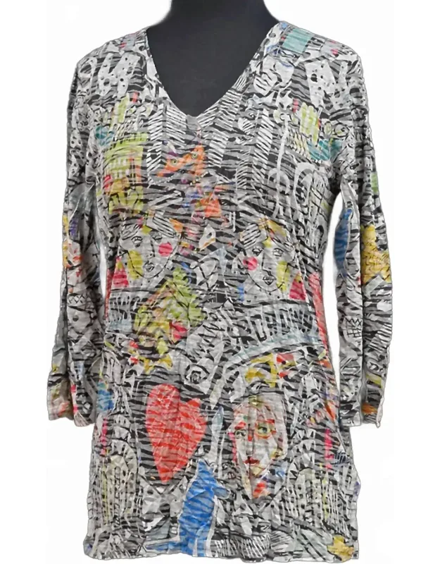 Broadway Crinkle Top
