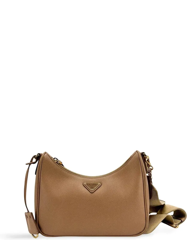 Re-edition 2005 Saffiano Leather Shoulder Bag