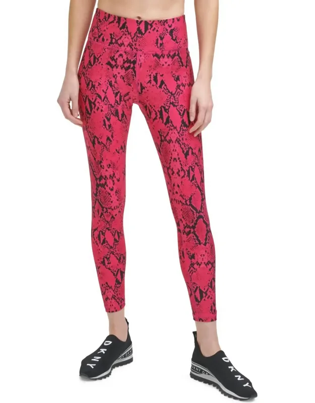Vivid Animal Print High Waist Leggings