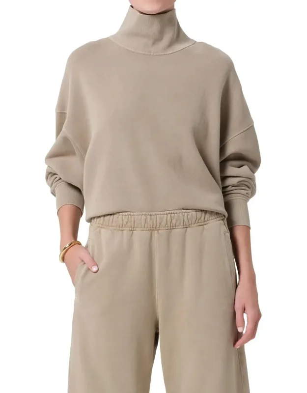 Jemma Mock Neck Sweatshirt