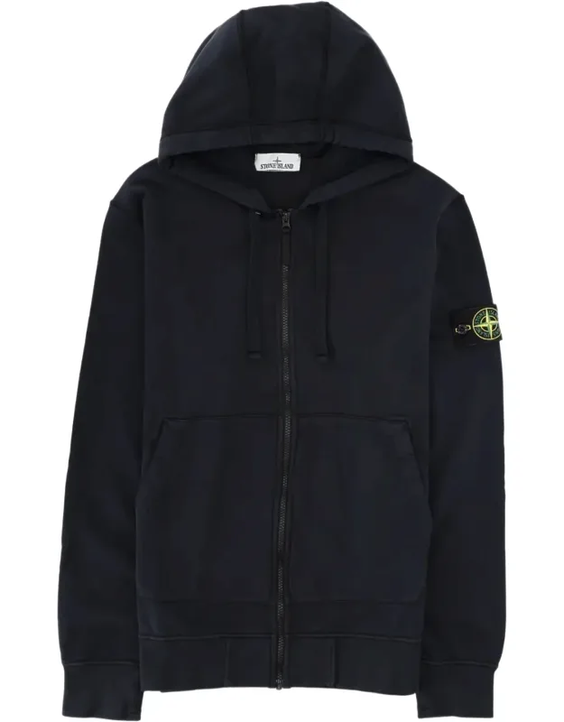 Zip-up Drawstring Hoodie