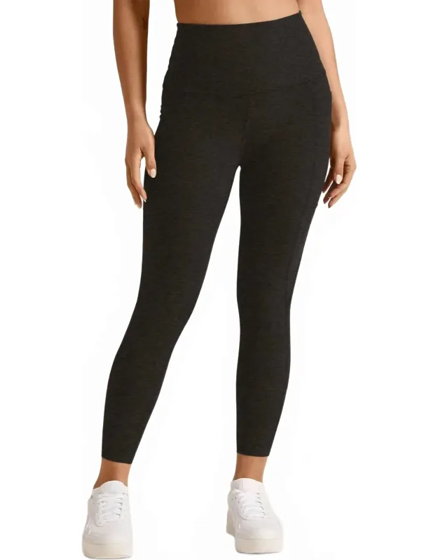 Out Of Pocket High Waist Capri Leggings