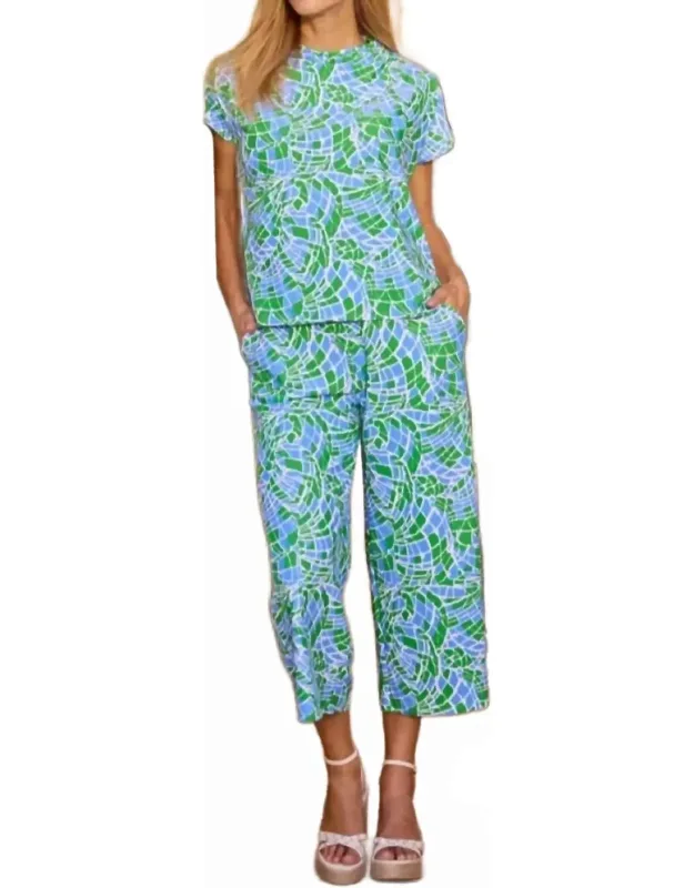 Lolly Wide-leg Cropped Pants